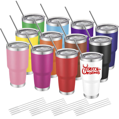 YOUKE OLA multicolor tumbler set for stylish daily hydration on the go.