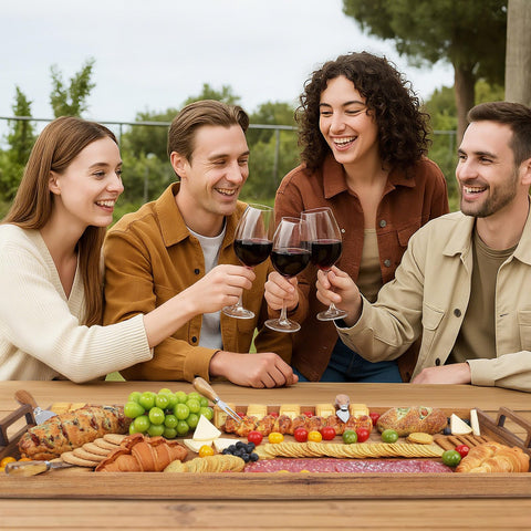 Young Speeds non-slip handles provide secure grip for moving a heavy-loaded board.