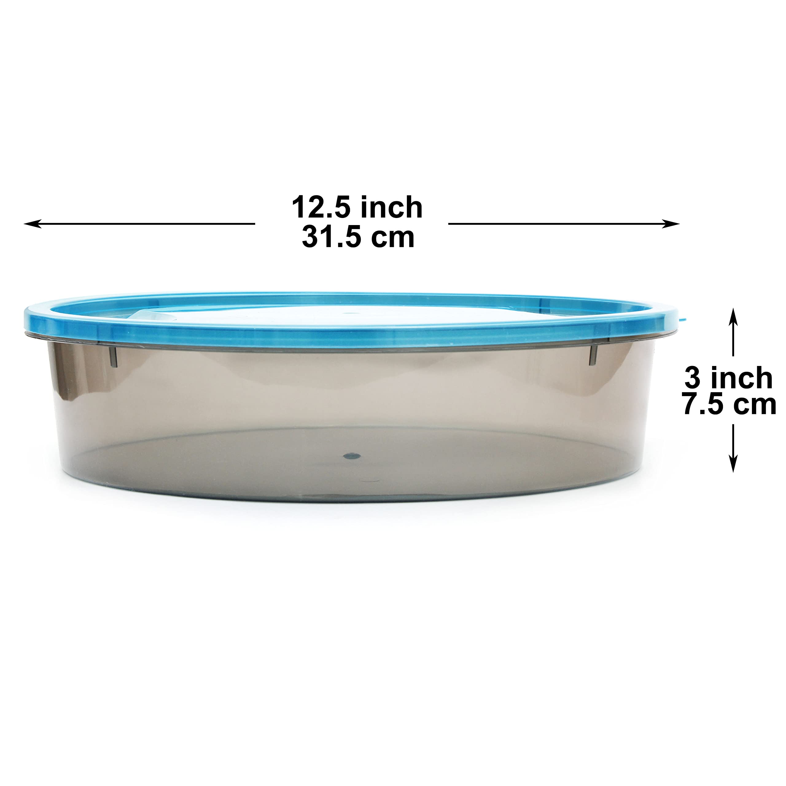 Youngever stackable containers save space and simplify storage.