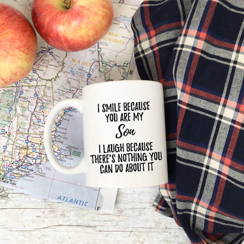 YouNique Designs 11oz white ceramic mug, gift-ready