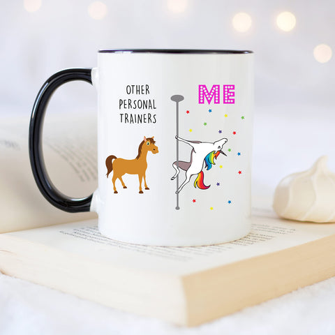 YouNique Designs dishwasher-safe trainer mug for easy cleaning after workouts