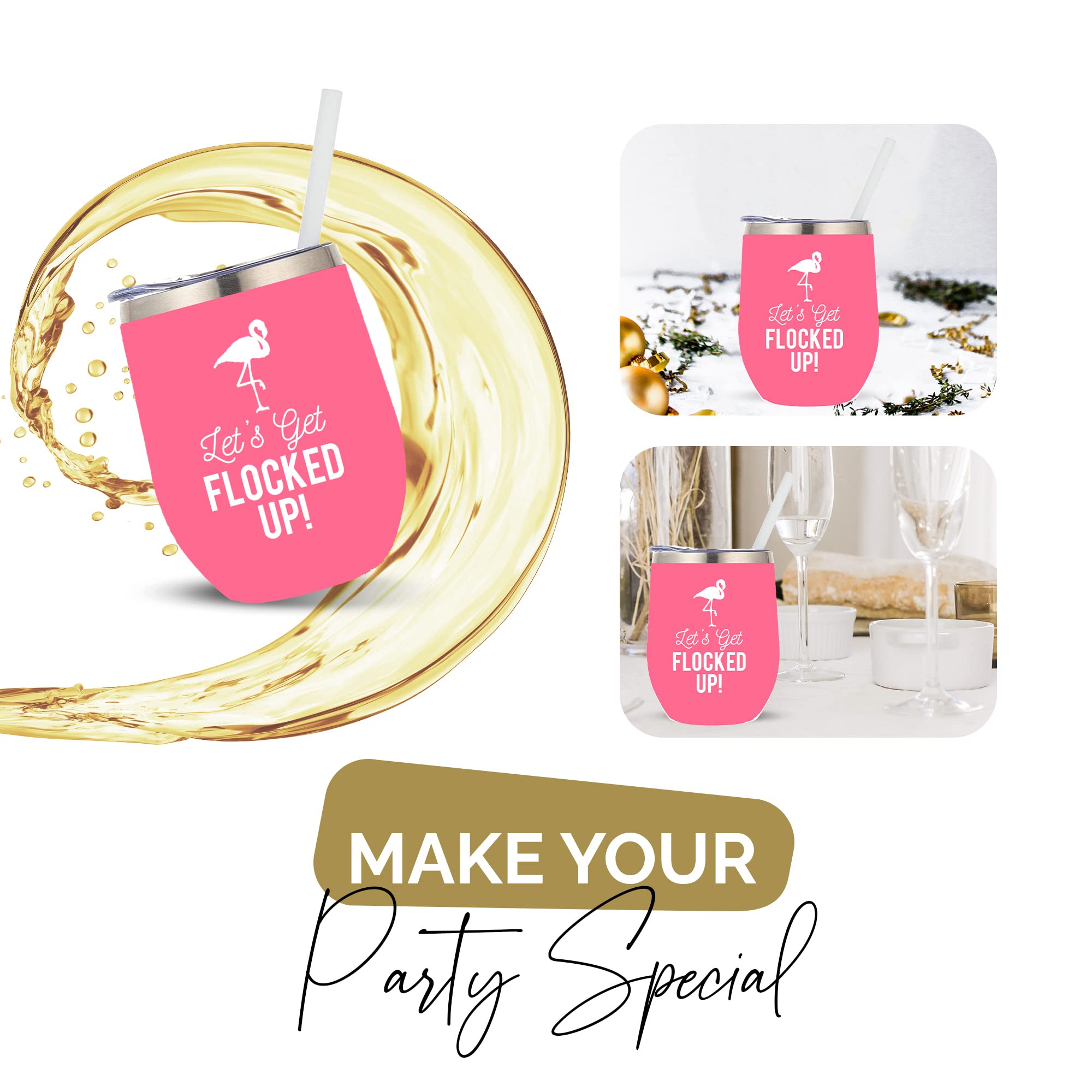 Your Dream Party Shop Flamingo gift idea for birthdays and showers.