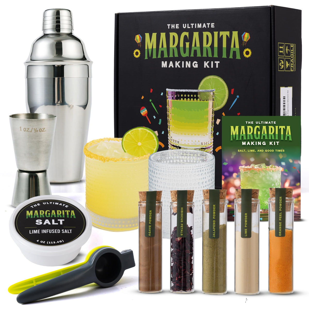 Your Dream Party Shop margarita shaker with built-in strainer for smooth, pro-style cocktails.