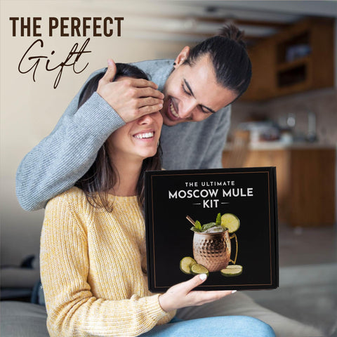 Your Dream Party Shop Moscow Mule Kit makes a stylish gift basket for cocktail lovers.