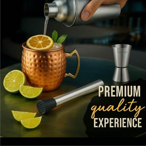 Your Dream Party Shop Moscow Mule Kit recipe book inspires new flavor ideas.