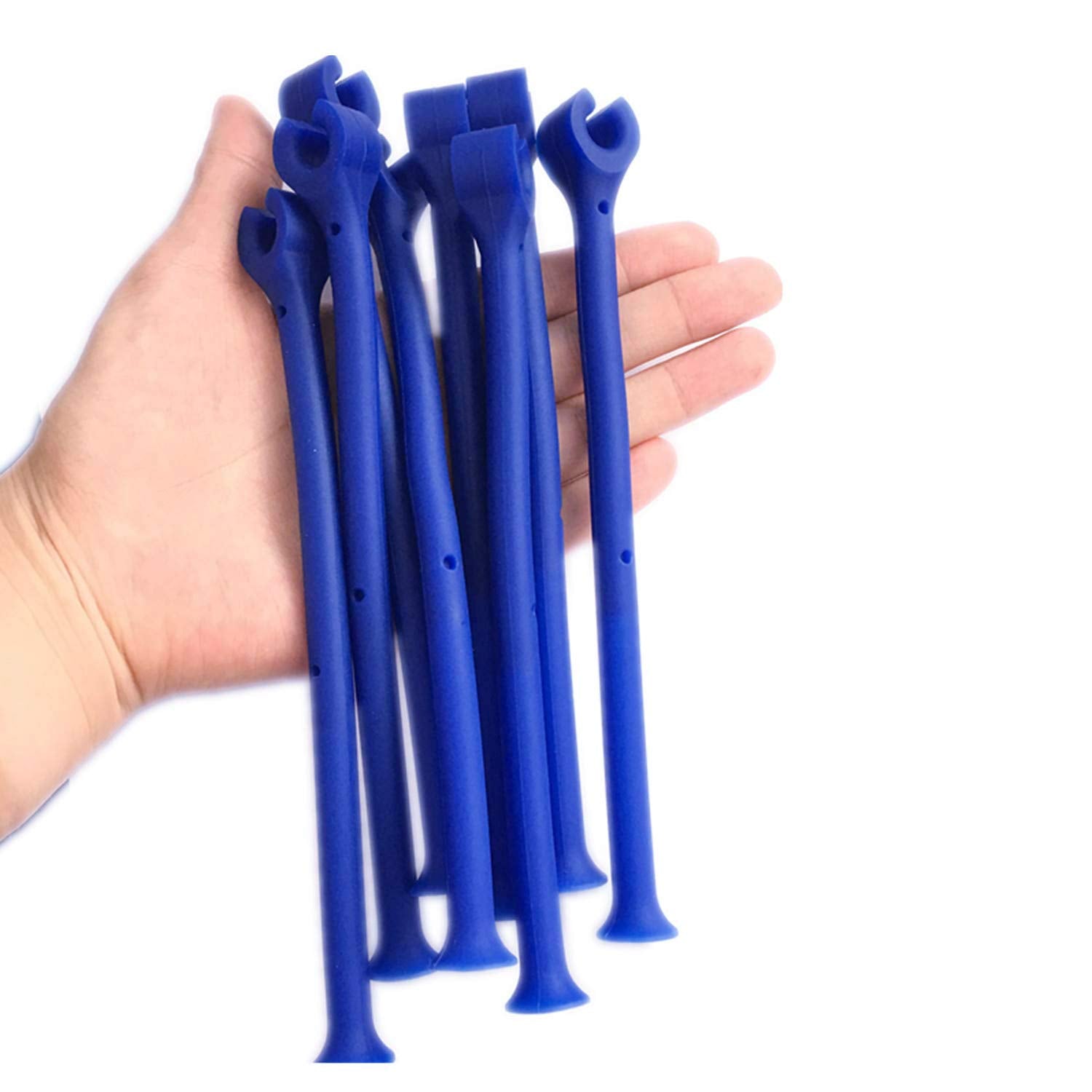 YouU flexible silicone tether rod supports stems in any rack