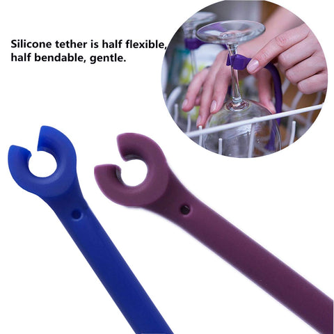 YouU stemware saver adjustable for top or bottom rack placement