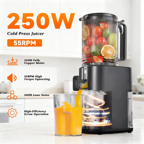 YOYDS juicer assembles in minutes without tools