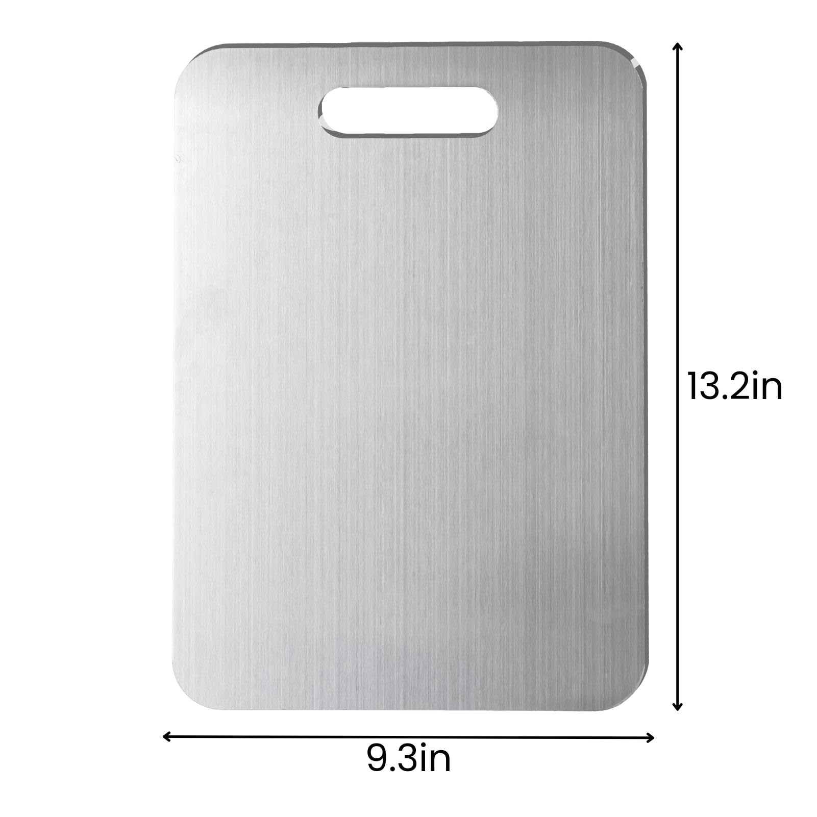 YoYoulee titanium cutting board 18x11.8 inch surface for big tasks