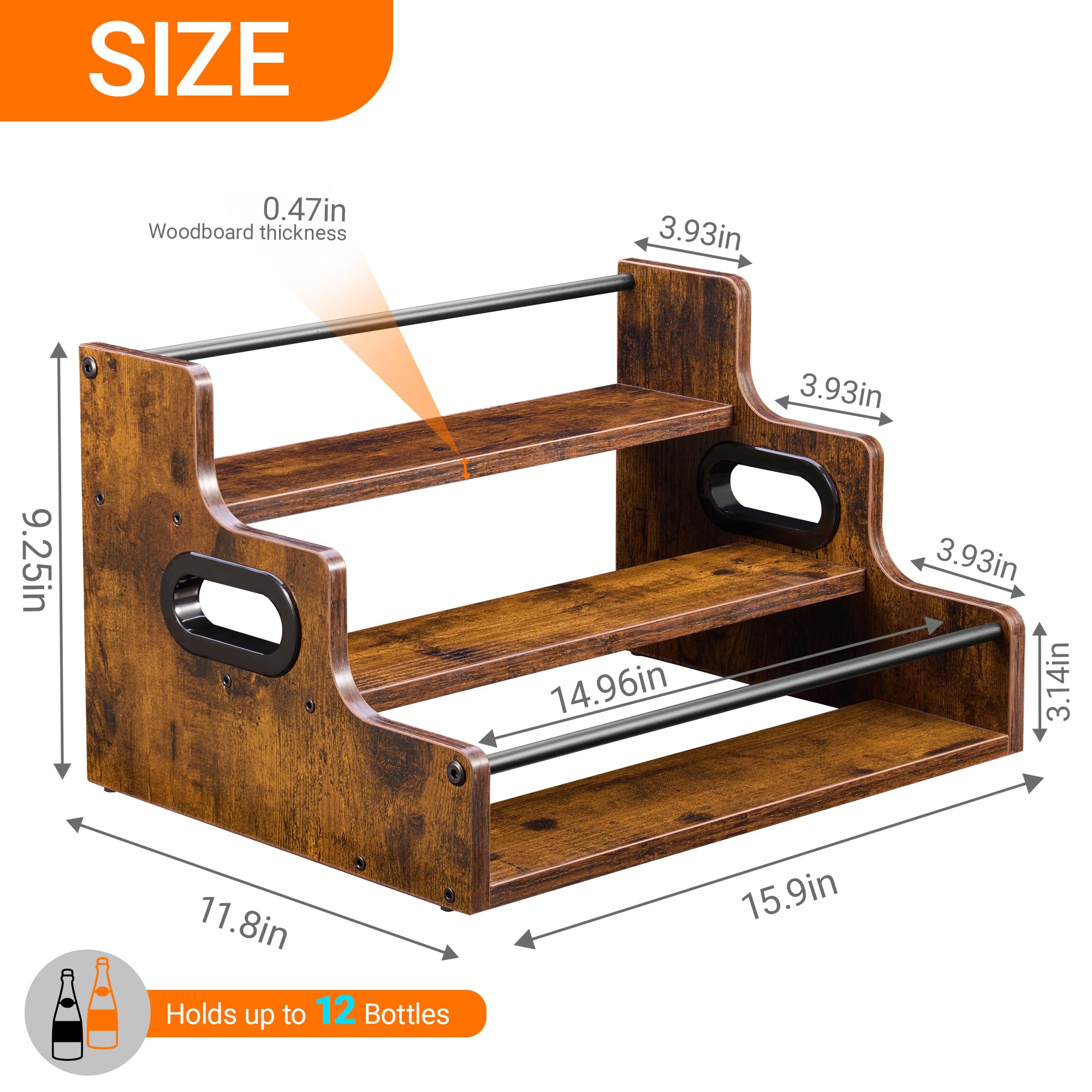 YQBRAO compact dimensions maximize storage without clutter on countertops