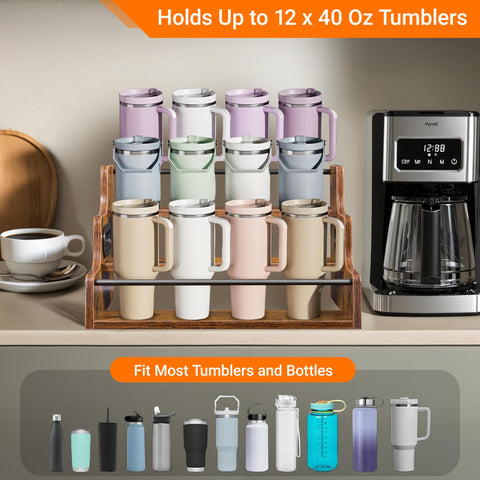 YQBRAO easy-access tier design speeds up cocktail prep