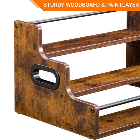 YQBRAO sturdy solid-wood construction ensures lasting style