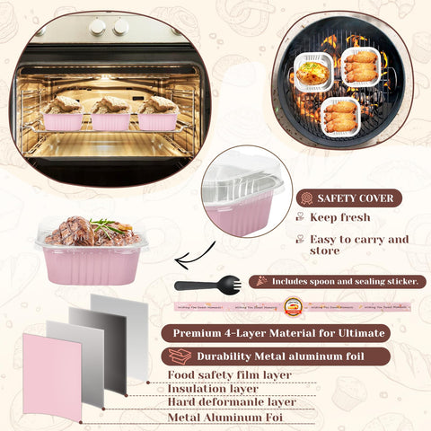 YQER 10oz mini pans ideal for cheesecakes and individual desserts.