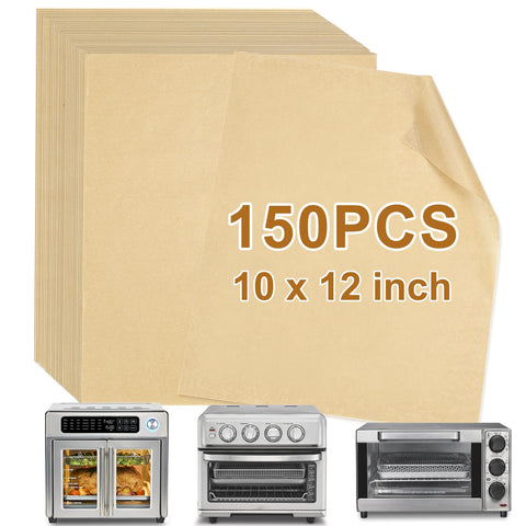 YQL 10x12 inch liners for air fryer prevent sticking and simplify cleanup