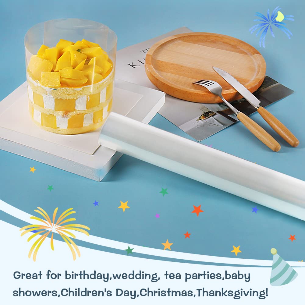 YQL wedding and birthday cake decor with crystal-clear edge finish.