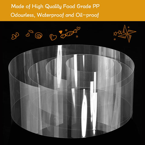 YQL clear acetate sheet provides a smooth surface for easy peeling.