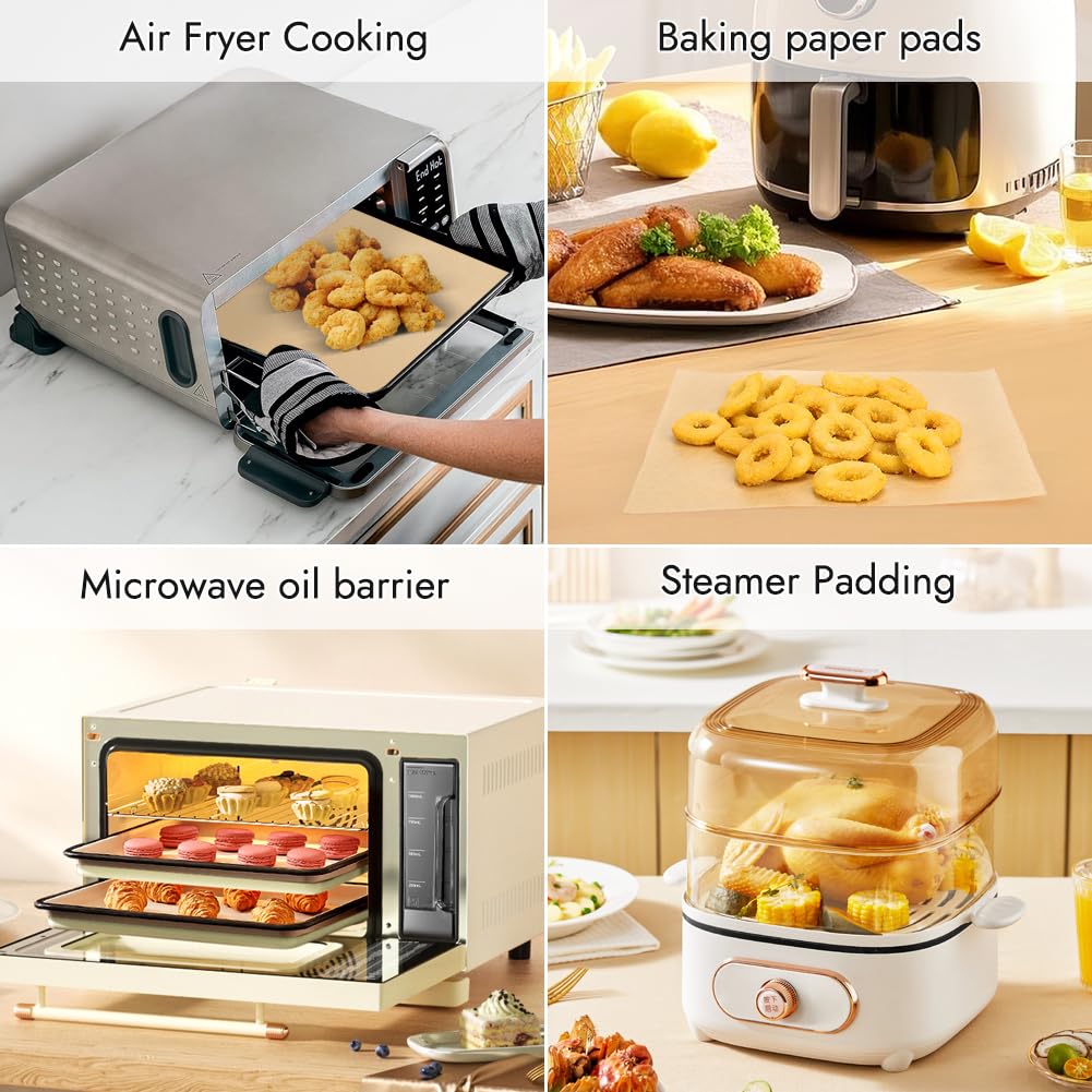 YQL versatile kitchen liner works in oven and microwave for easy cleanup.