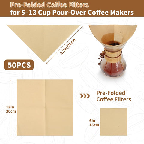 YQL natural unbleached filter paper preserves pure flavor with no bleaching agents.