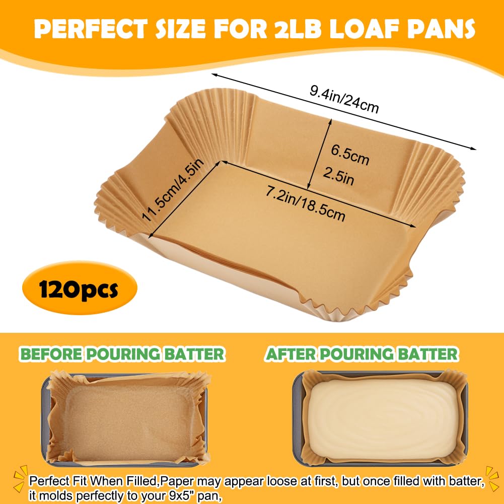 YQL non-stick parchment coating provides smooth release for moist breads.