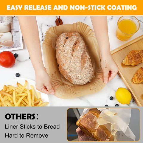 YQL liners are oven, microwave, and air fryer safe for versatile baking.