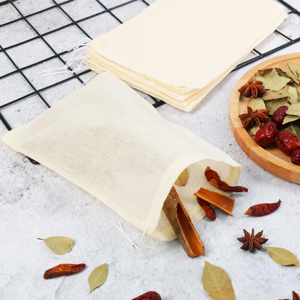 YQL Tea Filter Bags featuring fine mesh to strain while infusing.