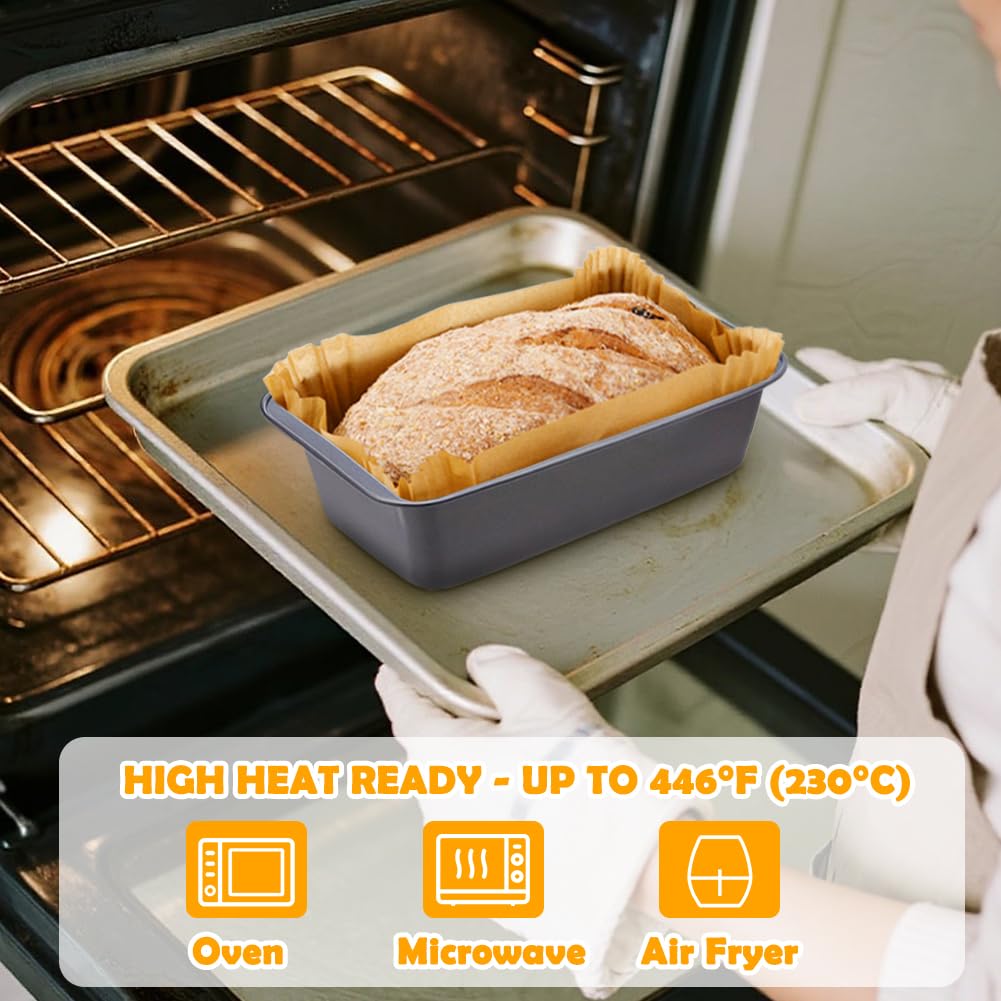 YQL unbleached, food-grade liners ensure safe baking with no flavor alteration.