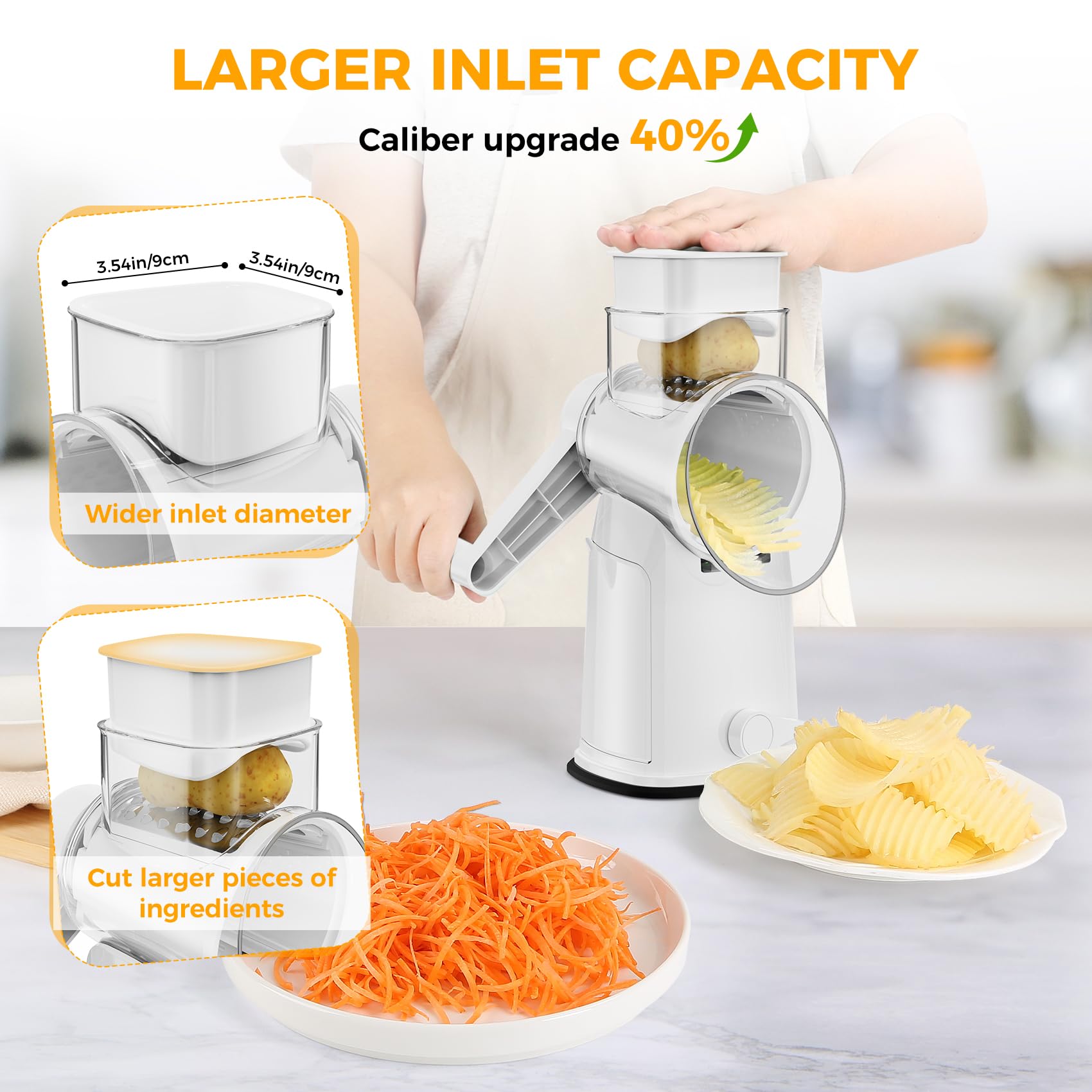 YSEPOZ hands-free operation reduces risk while prepping ingredients.