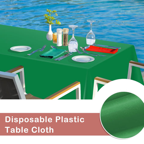 YSYJ rectangle tablecloth covering a wedding or dinner table