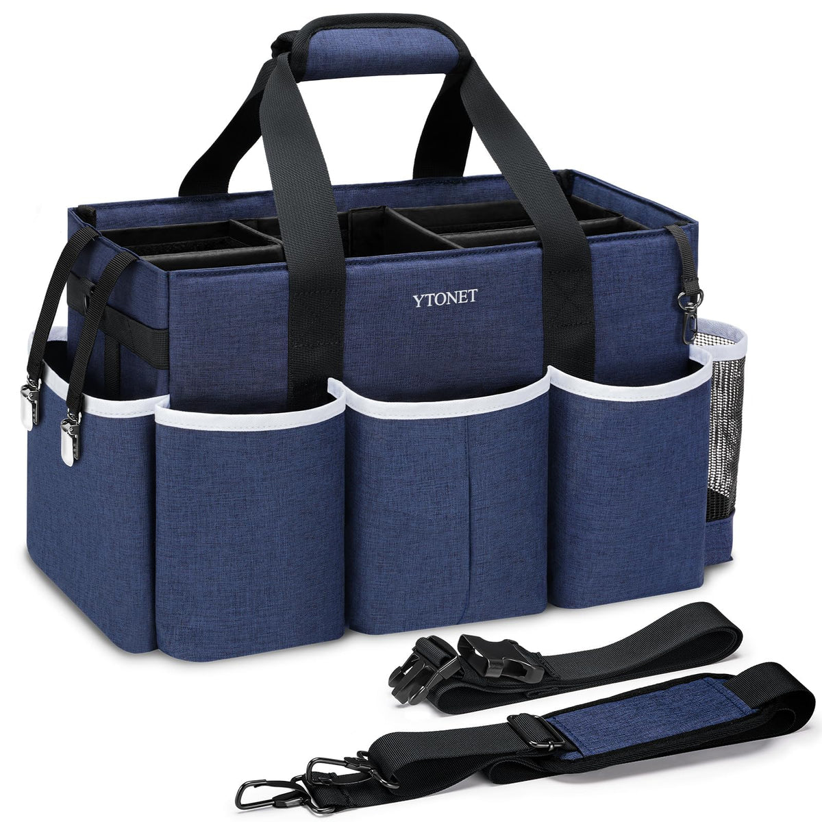 Ytonet wearable cleaning caddy shows large capacity for on-the-go organization