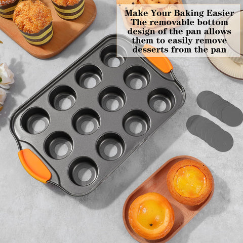 Yuanan 13x8x1.5 inch pan fits ovens while saving storage space.