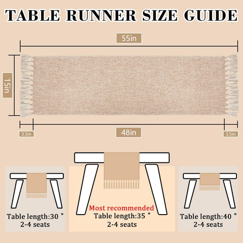 yuboo Boho table runner party ready decor idea for gatherings