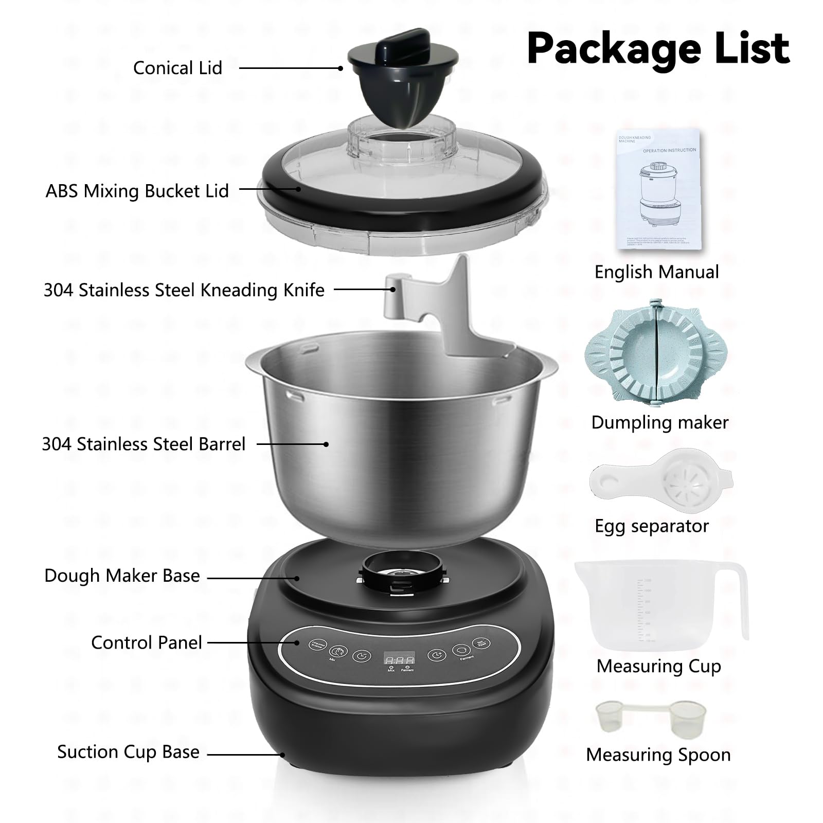 YUCHANLUCK black finish suits modern kitchens and easy cleaning.