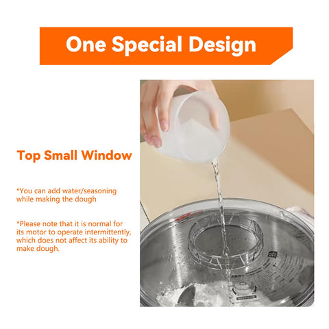 YUCHANLUCK interior bowl view emphasizes large capacity and efficient mixing.