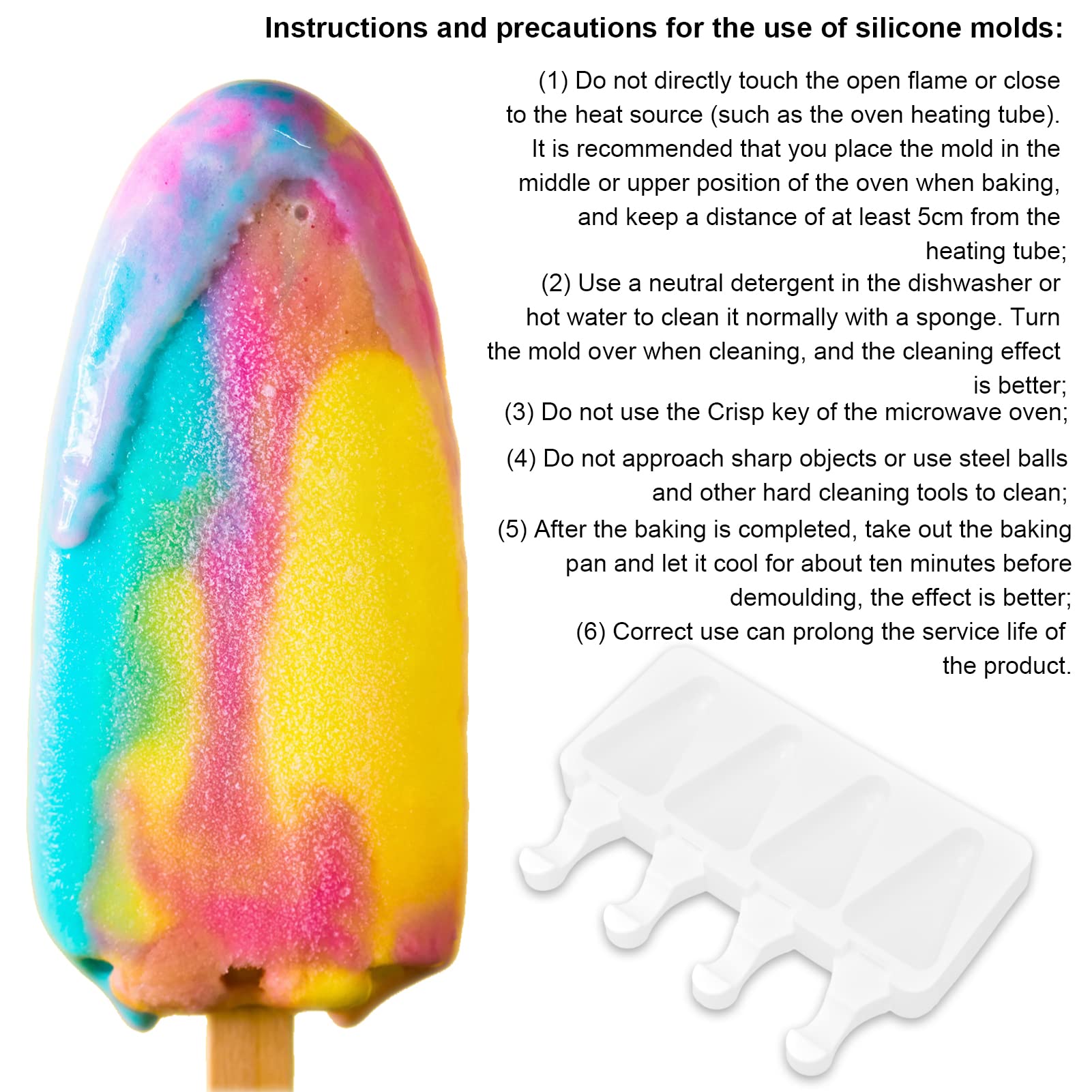 Yuecoom kitchen DIY ice cream tool for creative dessert moments