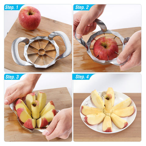 YUEJUJJ Apple Slicer used for kids snack prep at school or home