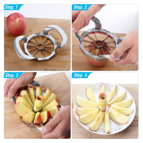 YUEJUJJ Apple Slicer Ideal Kitchen Gadget aids healthy snacks for kids and busy offices.