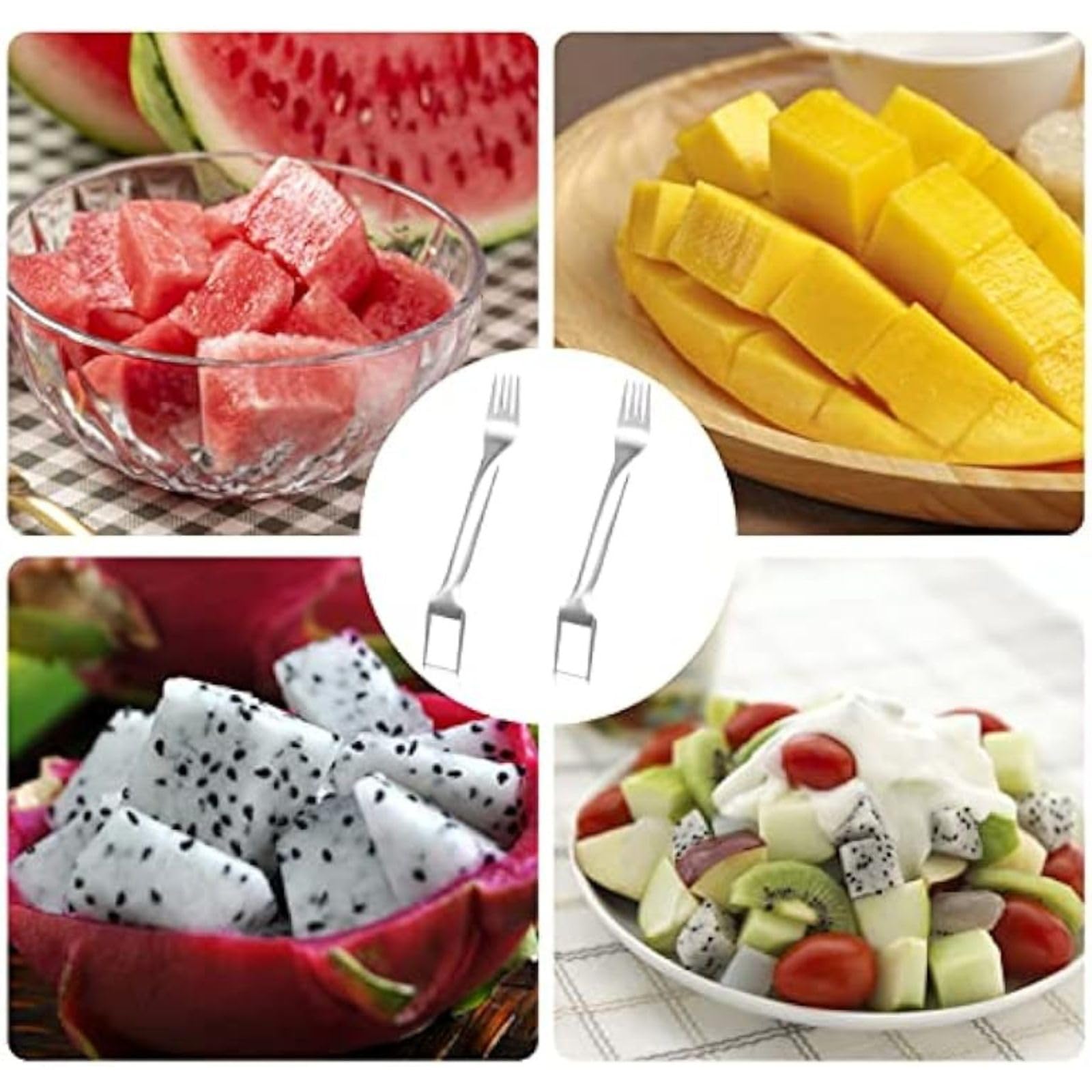 YUEOL slicer with fruit platter for family gatherings.