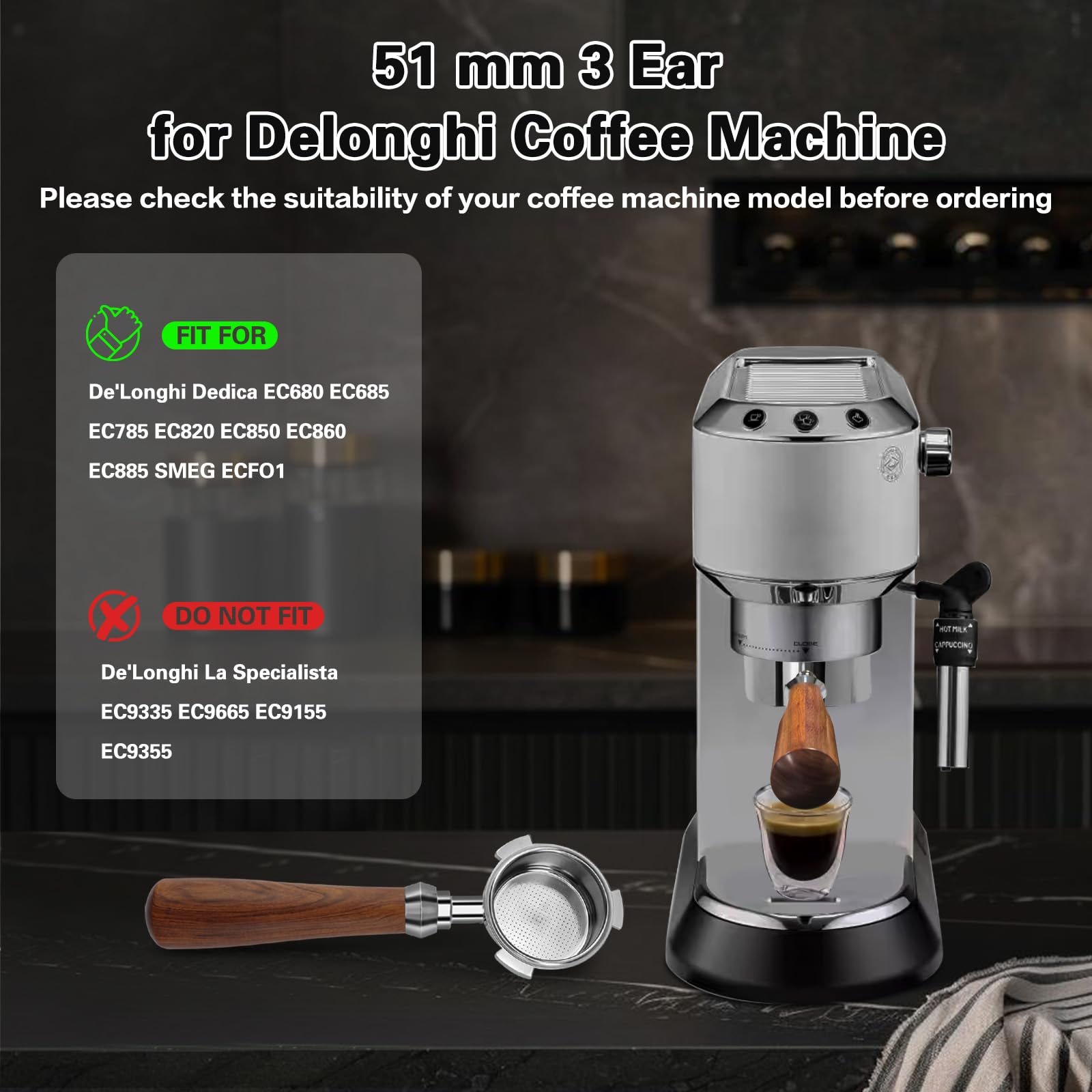 YUEYEE puck screen included improves visibility during extraction and helps adjustments.