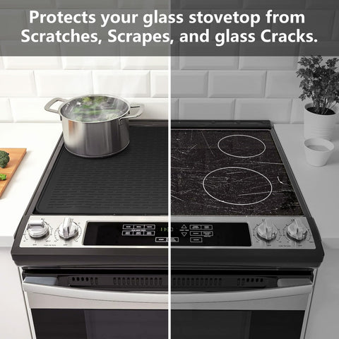 YUHFERA silicone mat protects counters while expanding meal prep space.