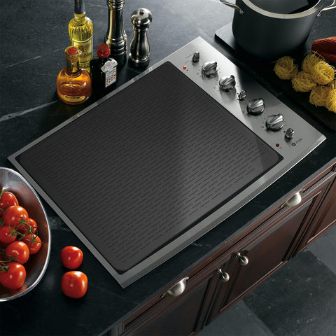 YUHFERA versatile stove top cover supports kitchen organization.