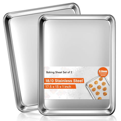Yuiicaov 18/0 stainless steel offers non-toxic durability and safer everyday use.