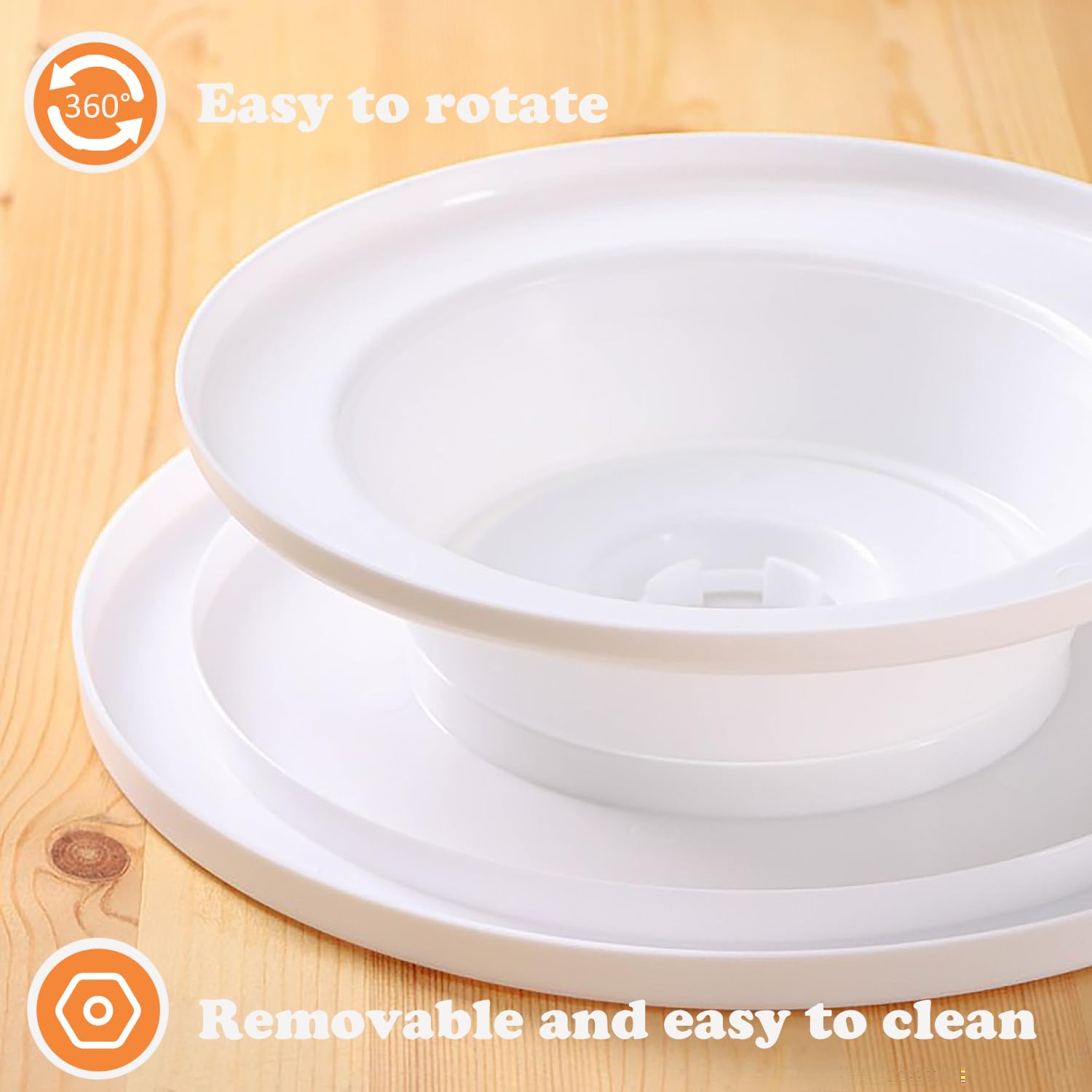 Yuixoseu concentric guide rings help center cakes precisely during decorating