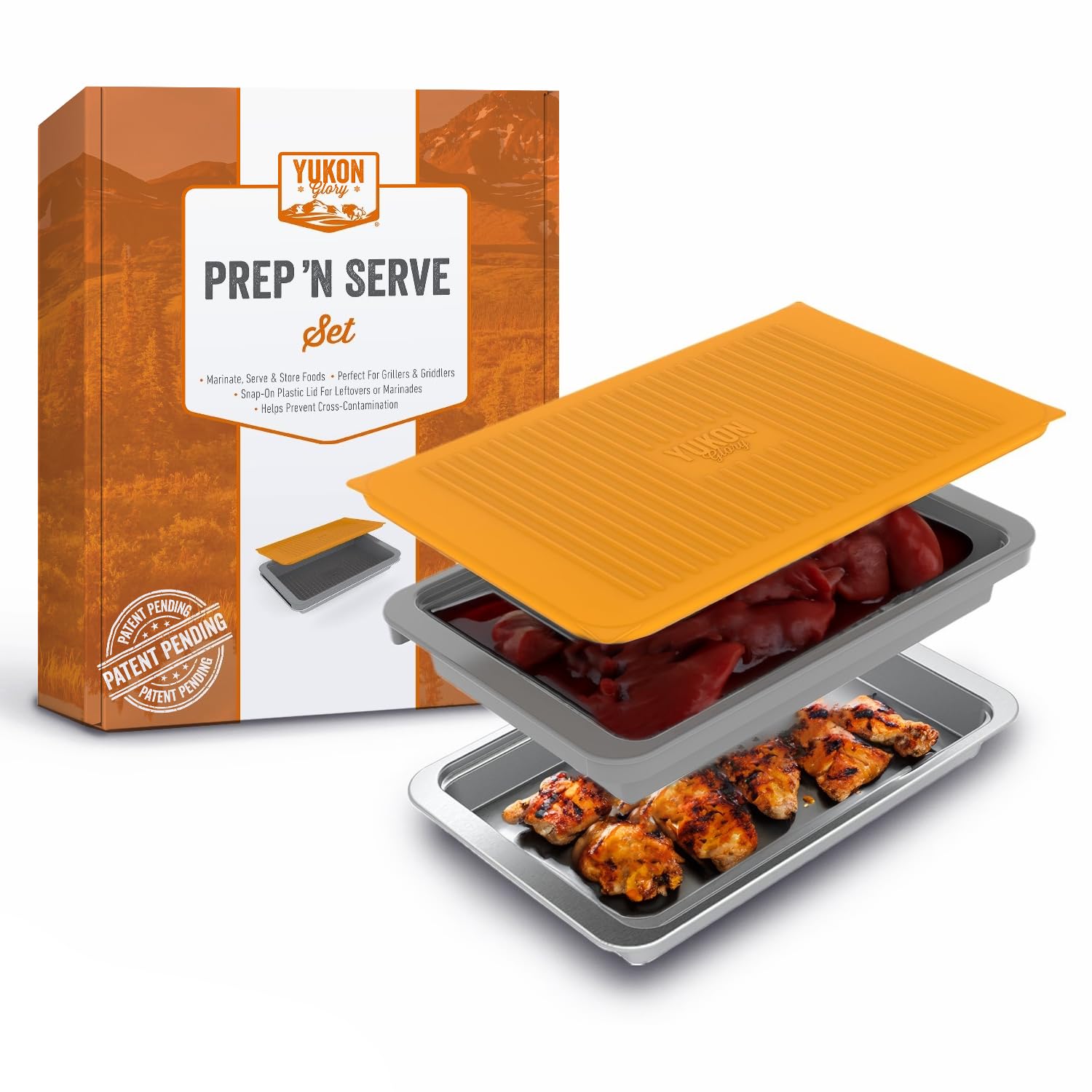 Yukon Glory Prep 'N Serve compact kitchen kit for on-the-go prep