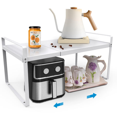 Yuleimy shelf non-slip feet keep countertop items stable
