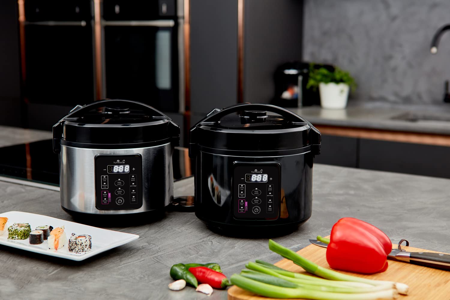 Yum Asia YumCarb compact 1L size fits small kitchens.