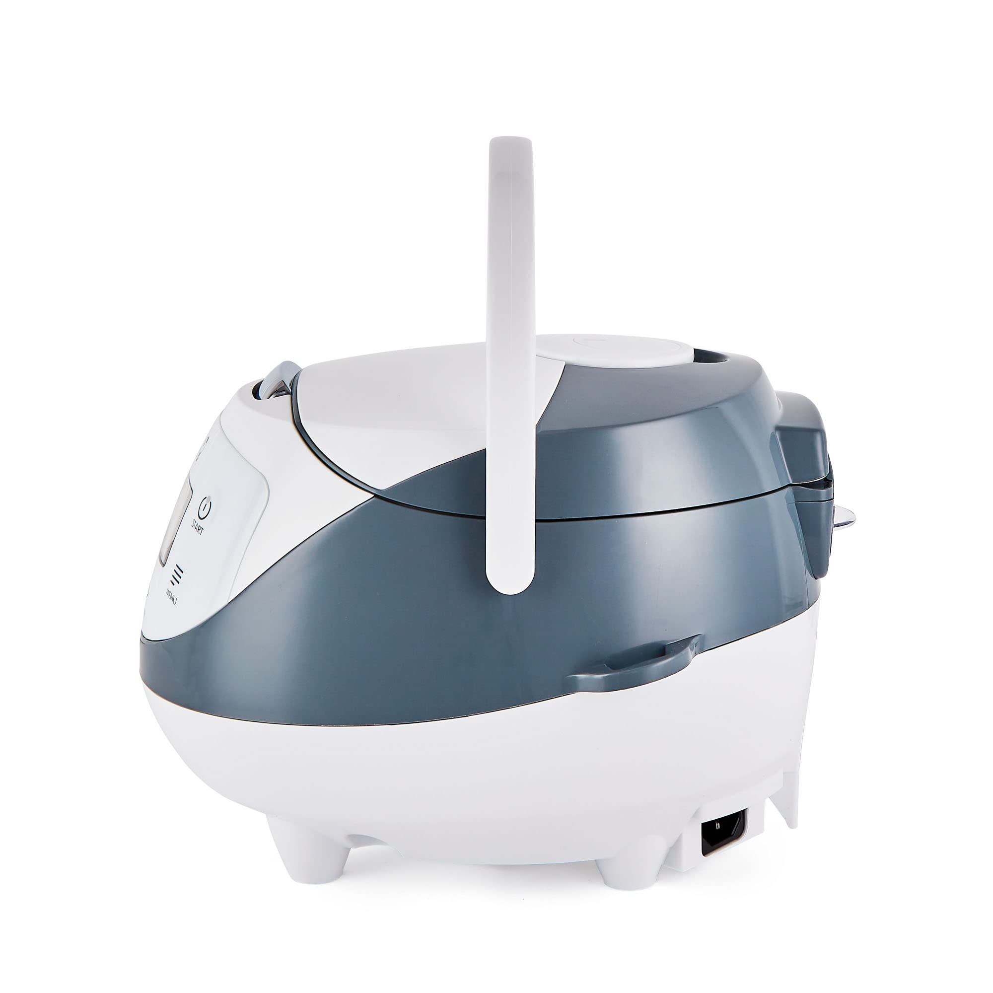 Yum Asia Panda Rice Cooker steam basket supports healthy steamed sides.