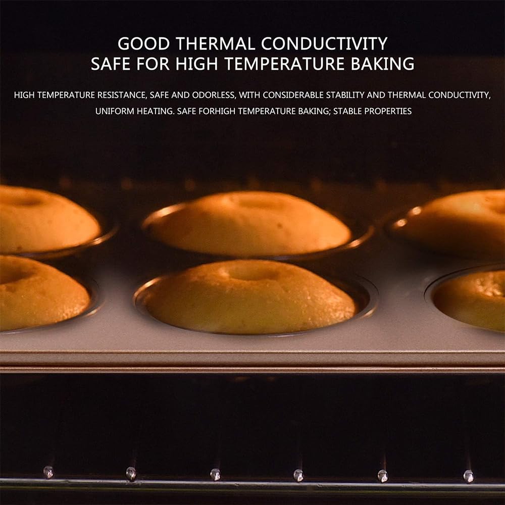 Yumatouch donut pan design allows quick hand-washing and easy cleanup