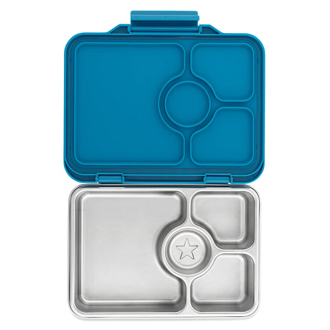 Yumbox Prêt easy cleaning with stainless steel surface