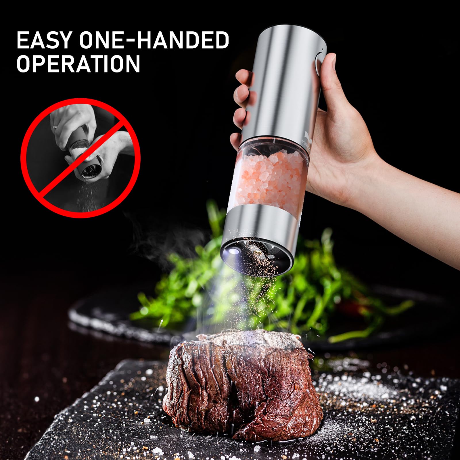 Yumcian anti-pollution base design keeps spices dry and mess-free