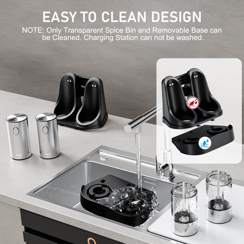 Yumcian grinder with 6 coarseness settings for customizable grind size.